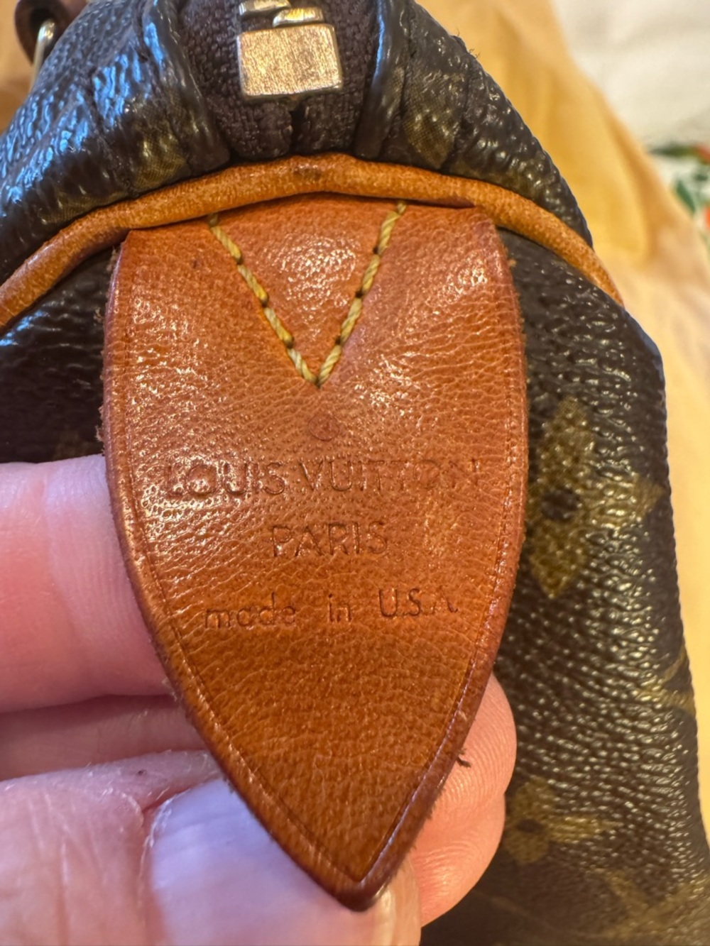Classic! Timeless! Authentic Louis Vuitton Brown Speedy! With Sleeper Bag! - Picture 5 of 11